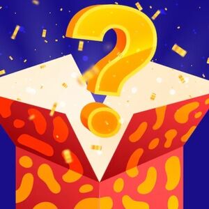 Mystery Box with Question Mark Design
